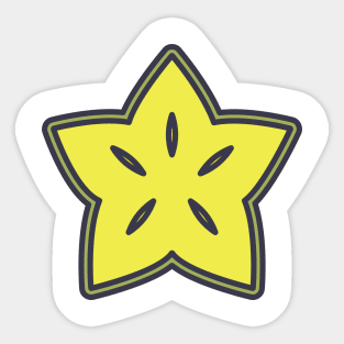 Starfruit Sticker